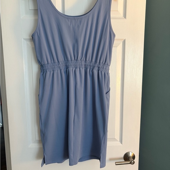 NEW- The Sophia Purple Blue Tank Dress by Salty Wave, size large. - Picture 3 of 4